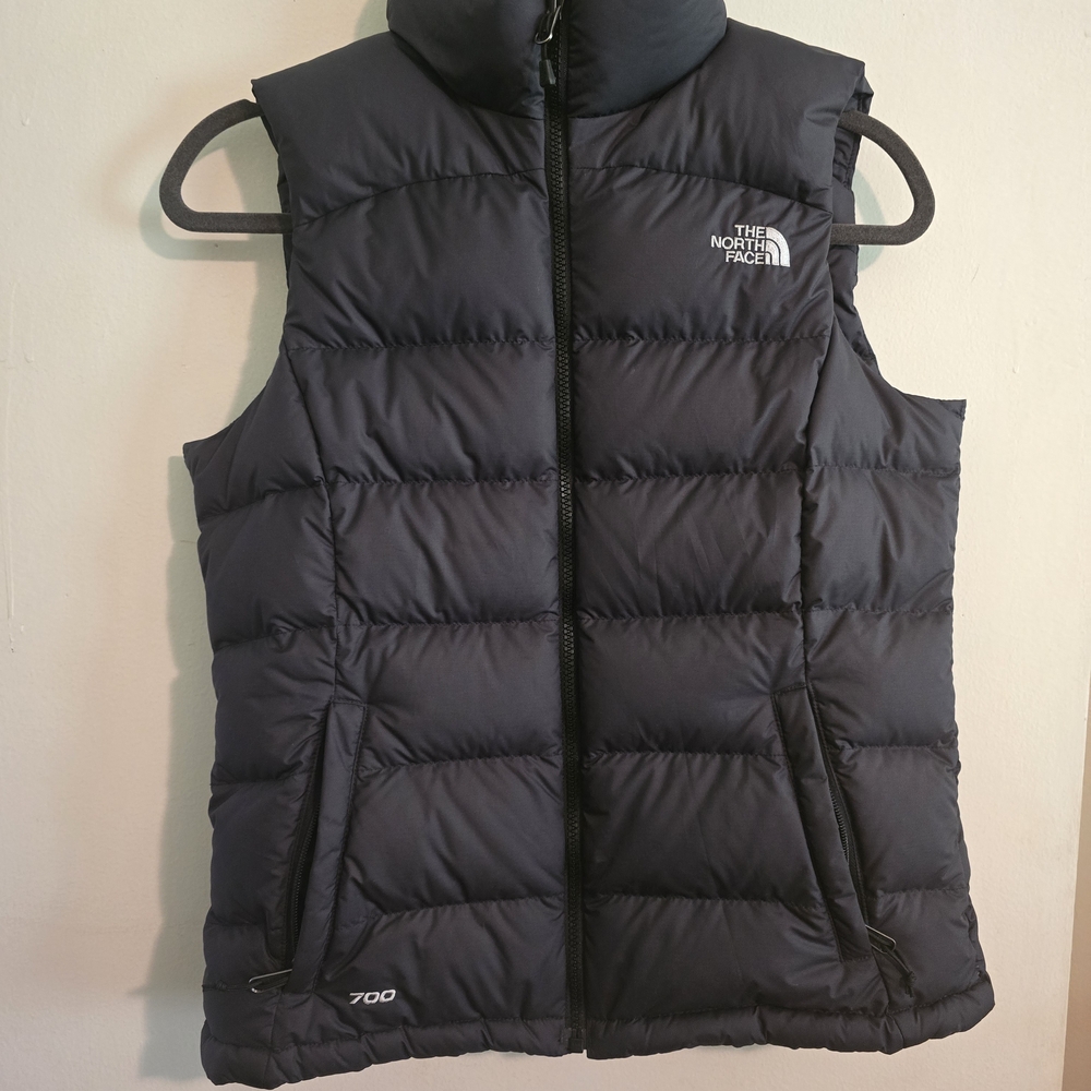 The North Face Black Puffer Vest